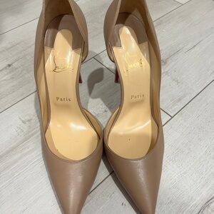 Christian Louboutin Women's Tan Pumps